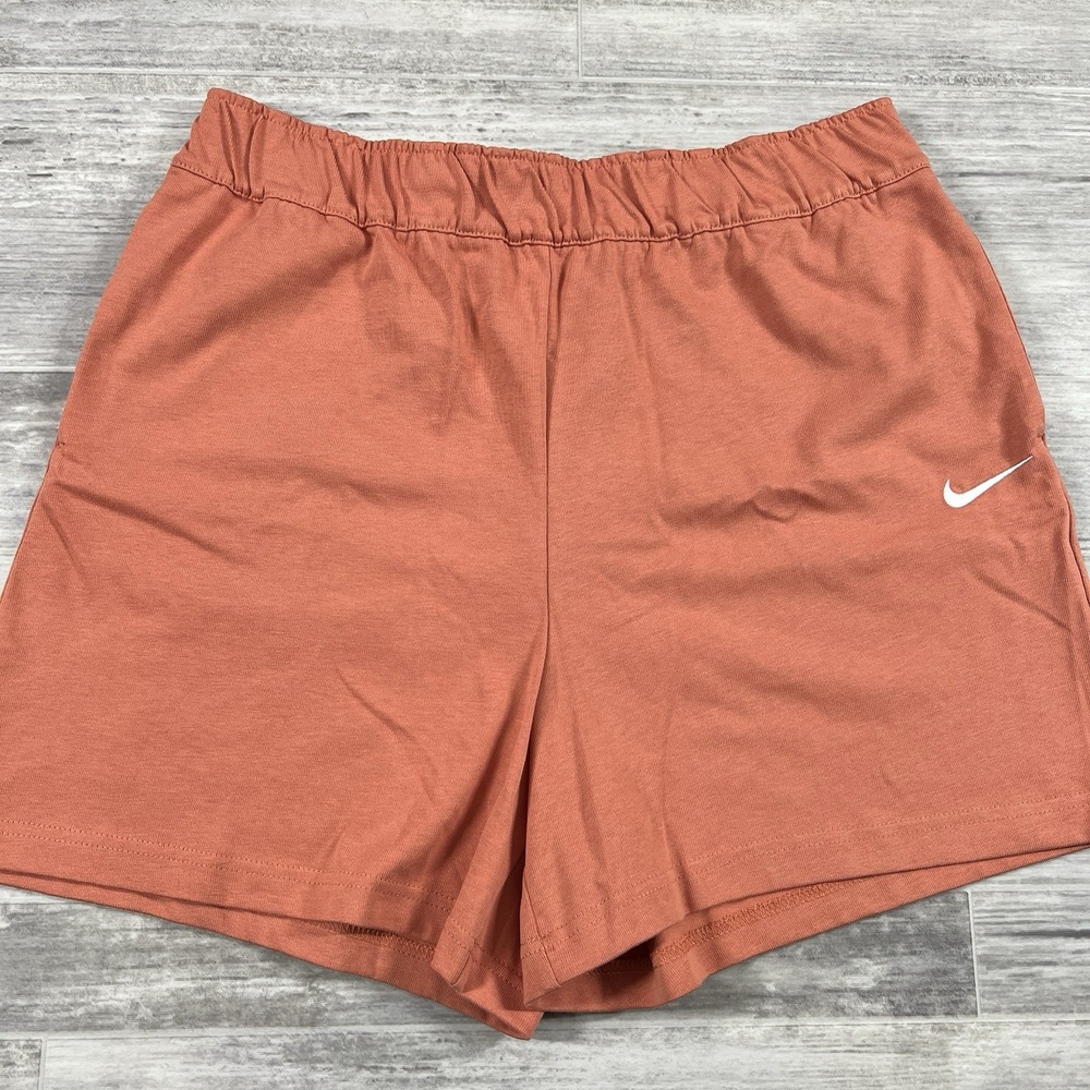 Nike Sportswear Jersey Shorts WOMEN'S SIZE XLARGE DM6728 827 100% Cotton NWT